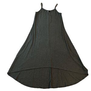 City Lights‎ San Francisco Maxi Dress Large Charcoal Made In USA